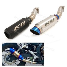 For Honda CBR500R 2013-2015 Exhaust Mid Pipe 51mm Muffler Slip On CB500X CB500F