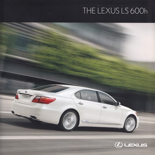 Car brochure lexus 600h - lexus,