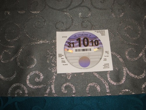 Tax disc 10 - /, /
