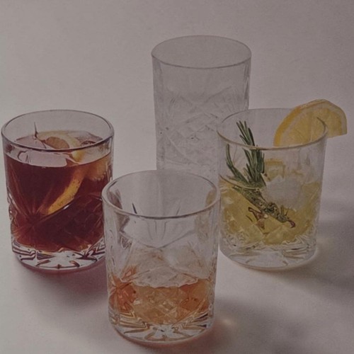 Livarno 4pcs cut - glass, whisky
