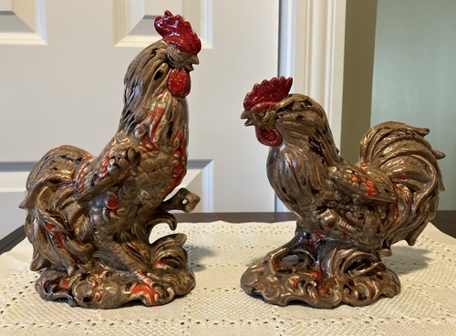 Vintage pair ceramic - pair,