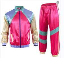 NEW 80s 90s Mens Shell Suit