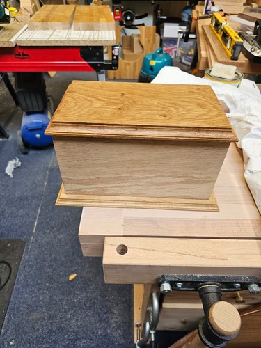 Hand crafted wooden - hand, oak