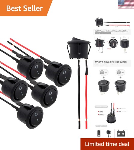 Durable 12v mini rocker - 12v,