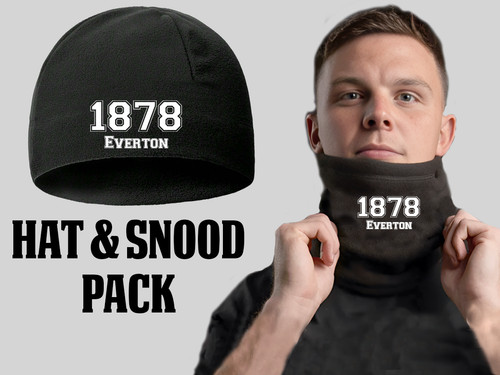 Everton fleece snood beanie - everton,