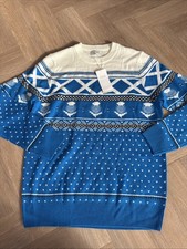 Marks and Spencer Men’s Scotland Christmas Jumper Size S