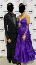 Rich Purple Ballroom Dress