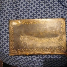 1713 NEW TESTAMENT john baskett EARLY PRINTING leather RARE old BIBLE INTEREST