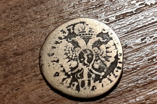 Old silver coin 1790 - coin,