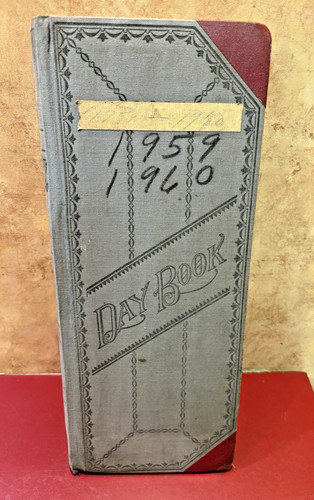Old vintage store ledger - vintage,
