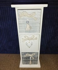 3 Drawer Chest Wooden Storage