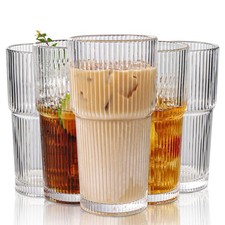 Set of 6 Oversize Ribbed