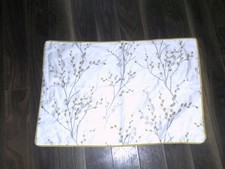 laura ashley pussy willow ochre pair of pillowcases, 50 x 75 cms