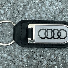 GENUINE AUDI CAR KEYRING KEYFOB
