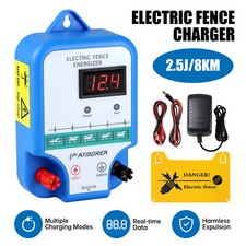 AC Powered Fence Charger LCD
