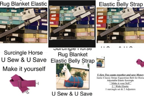 Sew save surcingle horse - u, &u