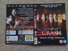 Crash Dvd. Disc and Artwork