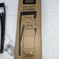Zeno Deluxe Can/bottle Crusher 12oz Or  16oz Cans & 20oz Plastic Bottles
