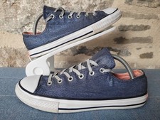 Converse Navy Blue Glitter