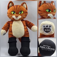 Build A Bear Puss in Boots The Last Wish Working Voice Box Ginger Cat 2022 BABW