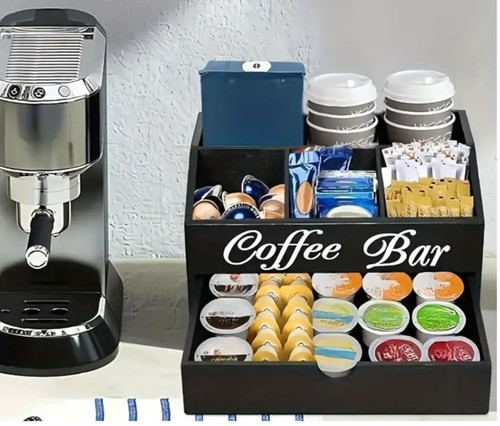 Tier wooden coffee station - 1-2,