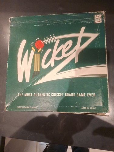 Wicketz cricket board game - wicketz,