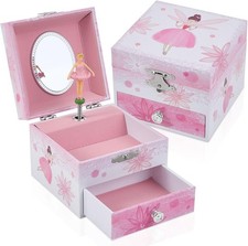 Girls Musical Jewelry Box with