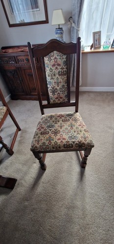 Set old charm oak dining - old,
