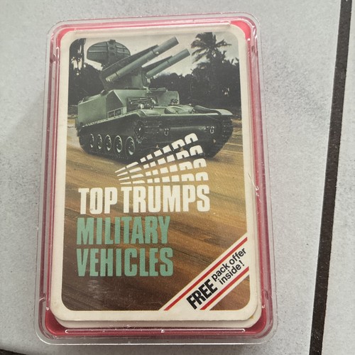 Vintage top trumps military - top,