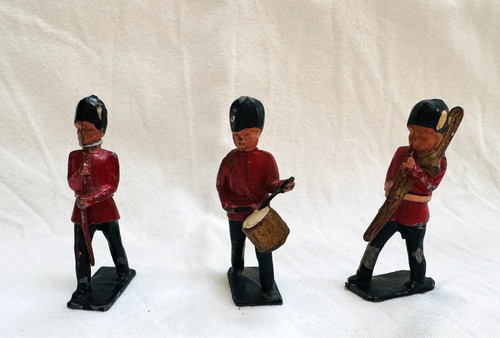 Vintage set cast lead - set,