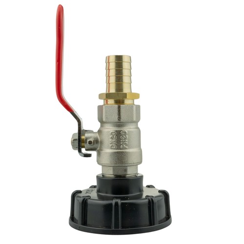 Ibc tank outlet full flow - outlet,