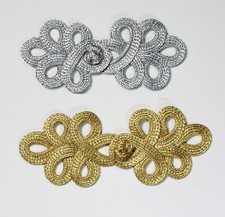 Large Frog Fasteners Closure