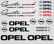 Opel Sports Mind Sticker set
