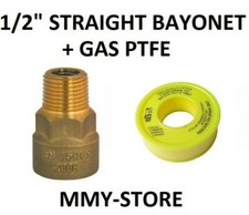 Straight bayonet socket - straight,