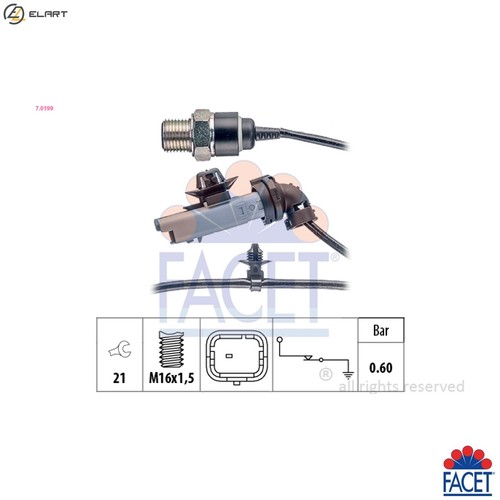 Oil pressure switch - oil,