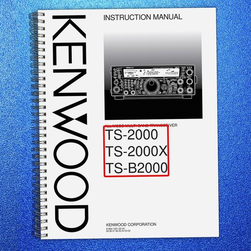 Kenwood 2000 2000x - ts-2000, ts-2000x