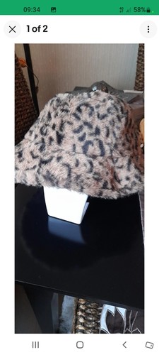 Faux fur bucket hat - fur,