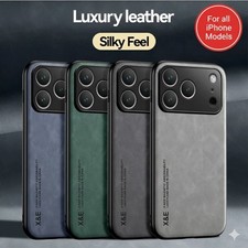 Magnetic Luxury Leather Case