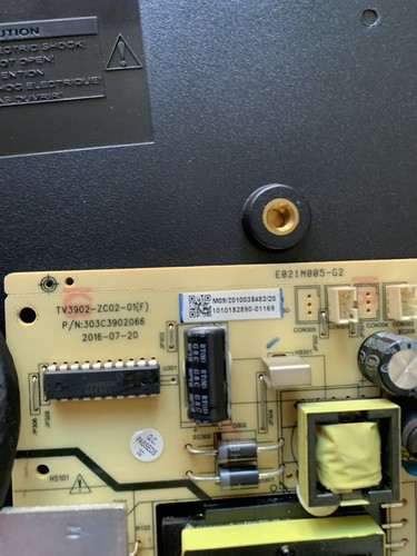 Main and power supply board - and,