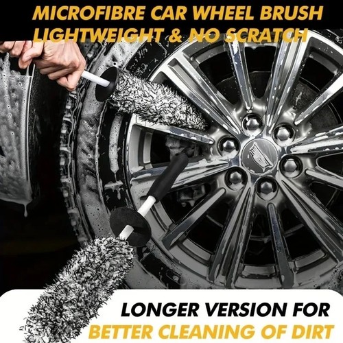 Microfibre alloy wheel - wheel, woolly