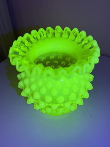 Vintage fenton vaseline - vintage,