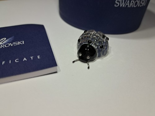 Swarovski crystal ladybird - crystal, /