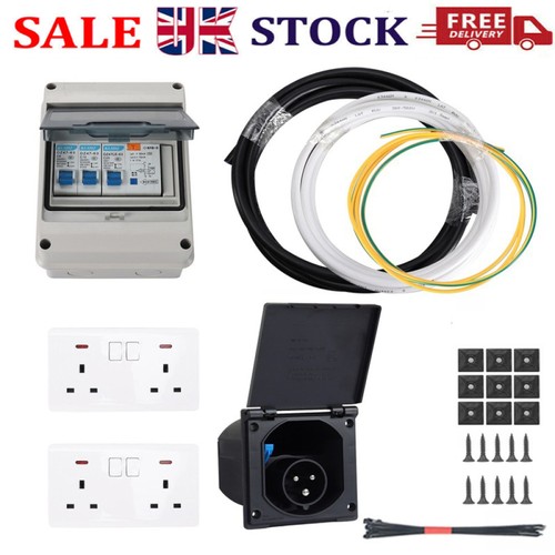 240v mains electric - hook, up