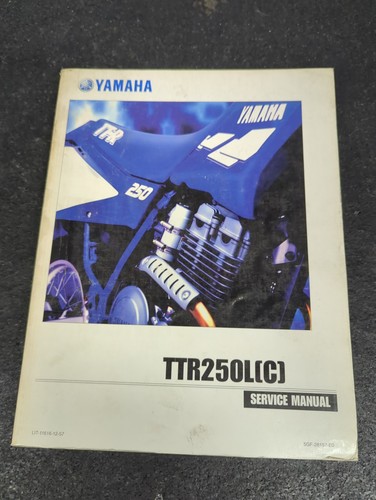 1999 yamaha ttr250l service - 1999,