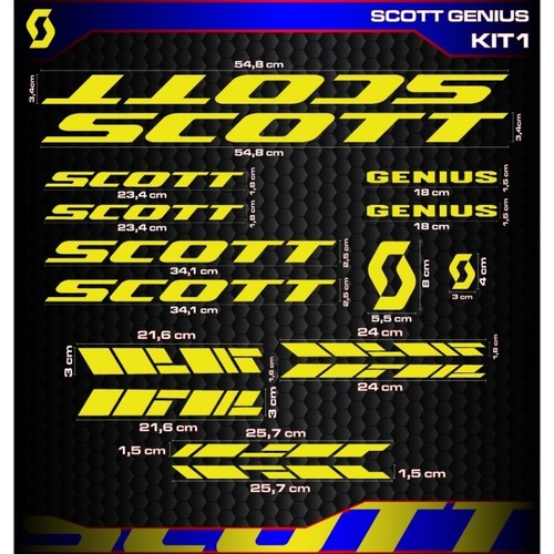 Scott genius bike frame - scott,