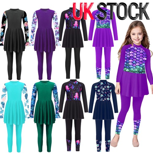 Girls long sleeve swimwear - girls,