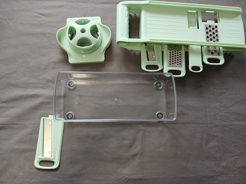 Piece multi purpose grater - 8-piece, multi-purpose