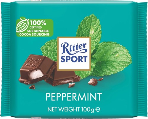 Ritter sport peppermint - ritter,