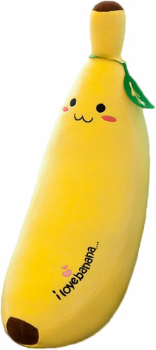 Banana plush pillow stuffed - plush,