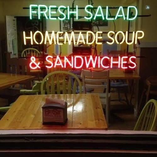 Fresh salad homemade soup - homemade,